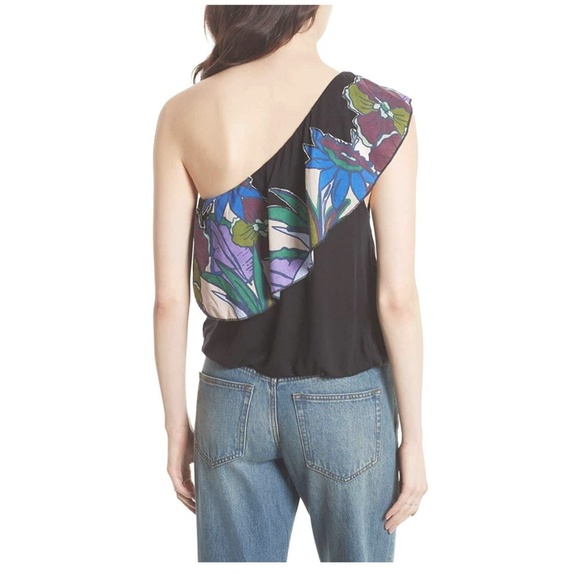 NWT Free People One Shoulder Top Size Medium - Picture 2 of 3
